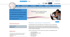 Desktop Screenshot of instituutsocrates.nl